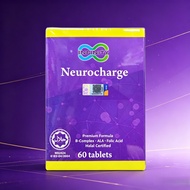 Infinity Neurocharge 60 Tablets Daily Brain Nutrition Supplement ALA B Complex Folic Acid