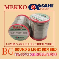 MEKKO (ASAHI) FLUX CORED WIRE 1.2MM 250G SOLDER LEAD