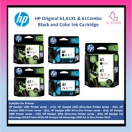 HP Original 61,61XL & 61Combo Black and Color Ink Cartridge