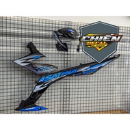 Satria F150 Black Gray Blue Removable Stamp Latest Model Satria F150 Accessories