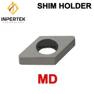 Shim MD1504 Insert Bubut DNMG 15 Ganjalan Holder MDJNR Pahat Gagang Dudukan Mata Betel DNMG1504 Tata