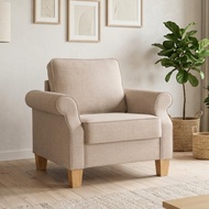Furniture Direct IMPERIAL 1 Seater Sofa-Sand