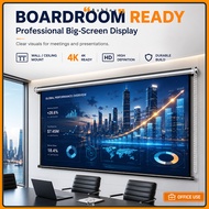 Skrin Projektor Projector Screen 3D 4K LCD Layar Projector Screen Screen Projector Wall Anti Light P