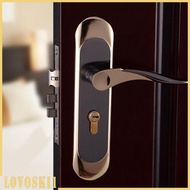 [Lovoski1] Internal Room Door Handles Packs - Latch Lock Bathroom Lever Lockset #5