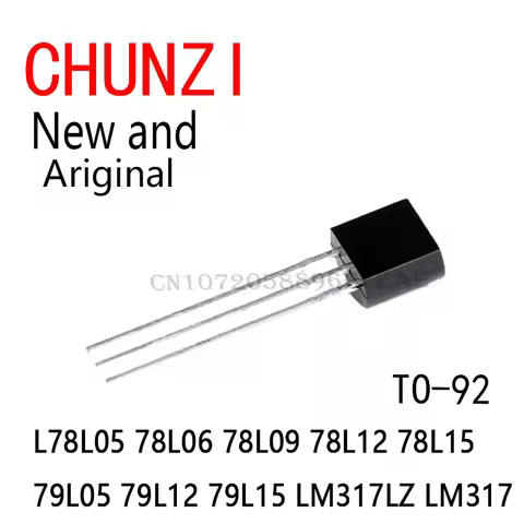 50PCS New and Original TO-92 Triode L78L05 78L06 78L09 78L12 78L15 79L05 79L12 79L15 LM317LZ LM317