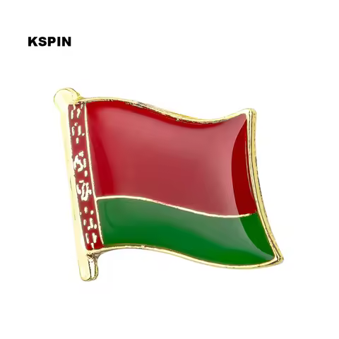 Belarus Flag Badge Pin Lapel Pin Badge for Backpack