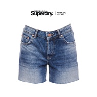 Superdry Denim Mid Length SDW Pants For Women711036A 3GL Light Blue