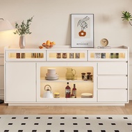 Solid Wood Sideboard Home Kitchen Cupboard Cupboard Storage Sideboard Living Room Tea Cabinet Wall Cabinet Locker