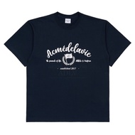 [acmé de la vie] ADLV Script Logo Flag University Short Sleeve T-shirt
