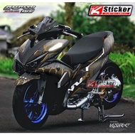 CUSTOM AEROX 155 FULL BODY DECAL - AEROX 155 DECAL LATEST MOTIF Kt09