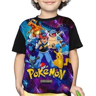 Pokemon Shirt Boys Game Ash Pikachu End Game 3D V5
