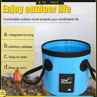 20L Collapsible Bucket Camping Water Container Water Supplies Compact Folding Water Container Fishin