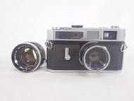 CANON 佳能 MODEL7 35mm 1:2 50mm 1:1.4 膠卷相機鏡頭 測距儀 快門 已確認
