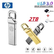 HP Pen drive 2TB USB 3.0 Flash Drive Metal Waterproof High speed 1TB 512GB 256GB 128GB 64GB Mini USB