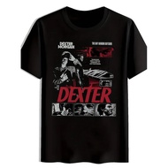 Dexter Morgan The Bay Harbor Butcher Print T-Shirt Round Neck Style Daily Casual Top