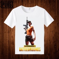 PUBG Game Anime round Neck Short Sleeve T-Shirt H1Z1 Clothes Eating Chicken round Neck T-Shirt Ultra