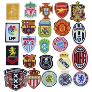 Football Club Troop Logo National Team Embroidery Cloth Stickers Clothes Badges Armbands Pants Patch