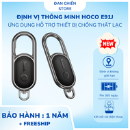 Móc khóa định vị thông minh HOCO E91J Ứng dụng hỗ trợ thiết bị chống thất lạc định vị toàn cầu