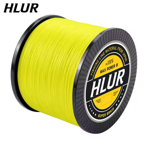 HLUR 8 Strands Braided Fishing Line 300M 500M 1000M X8 Multifilament PE Line MultiColor 20LB 30LB 40