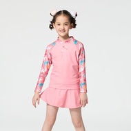 MIT 兒童 長袖二件式防曬泳裝