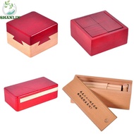 SHANLIN IQ Puzzle Mind Brain Teaser, Luban Lock Opening Puzzle Box Wooden Brain Teaser Puzzle, Logic