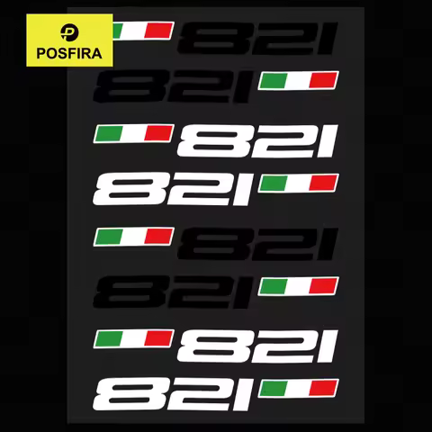 POSFIRA Motorcycle Stickers Vinyl Decals for Ducati Monster 821 Monster821 2014-2020 2015 2016 2017 