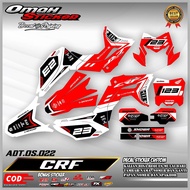 Decal Crf 150L Fullbody Sticker Sticker Sticker Motor CRF 150 L . ADT.022
