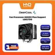 Deepcool Fan Processor AG400 Plus Support LGA1700