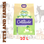 CATTITUDE PREMIUM CAT LITTER BENTONITE CAT LITTER APPLE 10 LITERS