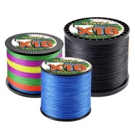 GHOTDA 300M 16 Strands Braided Fishing Line Japan Super Strong Lure Wire Braided Line