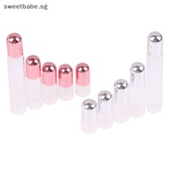 Sweetbabe 1/2/3/5/10ml Glass Roll On  Empty  Roller Ball Bottle Travel SG