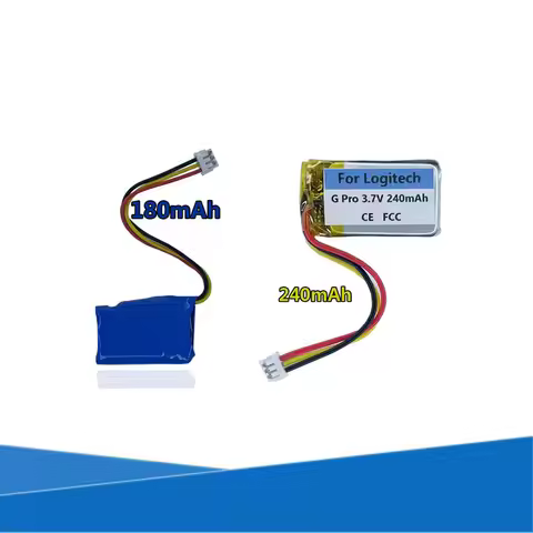 Original Replaces 240mAh 180mAh 533-000071 Battery for Logitech GPRO G PRO GPW Super Light WIRELESS 