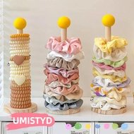 UMISTYDREAMUM9U Head Rope Storage Rack, Multifunctional Wooden Hair Loop Holder, Creative Wall-mount