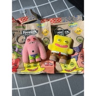 GANTUNGAN Fuggler Spongebob Patrick Rare EmcoKeychain Fuggler Series 2 Keychain Bag Charm Selected