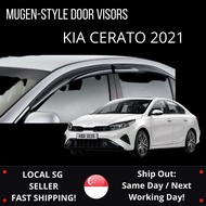 Kia Cerato 2021 Door Visors Mugen Style