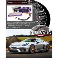 Ceramax Carbon ceramic MG-TX2556601R Front Brake pad Porsche 981 GT4 3.8 Carrera 4 4S 991 GT3