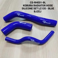 [ BLUE SILICON HOSE SET ]  KOBURA RADIATOR HOSE SILICONE SET LC135 V1-V8 / LC 135