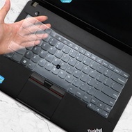 Full-Cover Silicone Keyboard Protector for Lenovo E14 Ryzen Edition & L470/L480/T480/T480S Laptops [