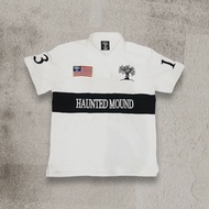 【Best value for money】 Y2K American Haunted House Mound Polo Shirt Men Women Hop Embroidery Short Sl