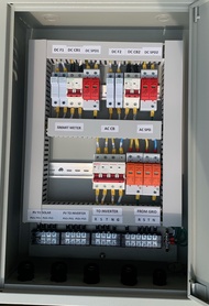 ตู้ AC-DC Combiner ชุด HYBRID ON/OFF GRID 5 - 20kW Three Phase