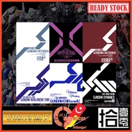 [TOZ / 110 Studio] MG Base Stand Water Decal Astraea F Type X Finsternis Dynames Repair III R3 IV R4