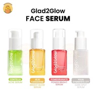 Glad2Glow Pomegranate Niacinamide Power Bright Serum 17 ML g2g Facial Serum Glad2Glow Brightening Se