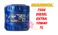 MANNOL 7504 DIESEL EXTRA 10w40 Semi Synthetic Engine Oil 7L (MADE IN EU)