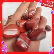 Natural Red Jasper Home Christmas Decoration Stone Tumble Polished Stone Irregular Shape Healing Crystal Fish Tank Aquarium