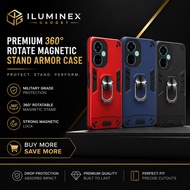 Vivo Y31 Y21D Y11D Y21 360 Rotate Magnet Stand Armor Case