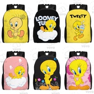Tweety Bird Backpack large capacity student back to school backpack lightweight casual travel bag