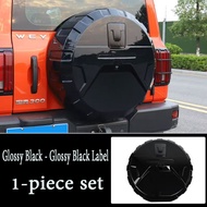 ZLWR ฝาครอบยางอะไหล่ TANK 300 เปลือกเคลือบ ABS กันน้ำและกันแดด การติดตั้งแบบไม่ทำลาย ไม่ส่งผลกระทบต่