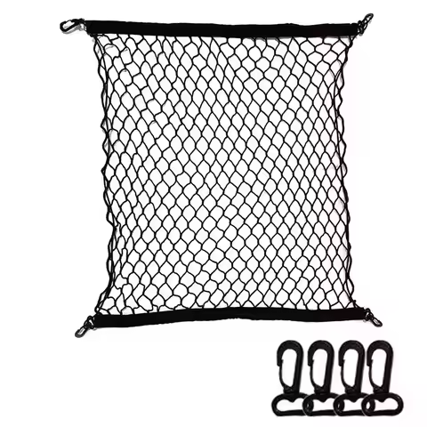 Nylon Car Rear Cargo Net Trunk Storage Organizer Net for Audi A1 A2 A3 A4 A5 A6 A7 A8 Q2 Q3 Q5 Q7 S3