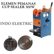 MESIN 300W CUP SEALER MACHINE ELEMENT 9.5CM ROUND ELEMENT/ GLASS PRESS ELEMENT