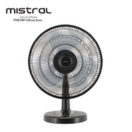 Mistral Matt Black Gen 1 - 16" DC Table Fan with Remote MTF1697DR
